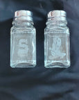 Salt and pepper set shakers